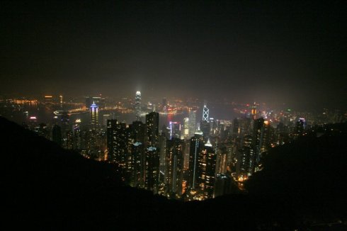 HK night view